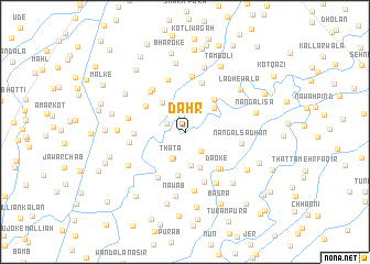 map of Dāhr