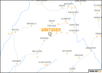 map of Dahtuken