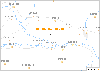 map of Dahuangzhuang