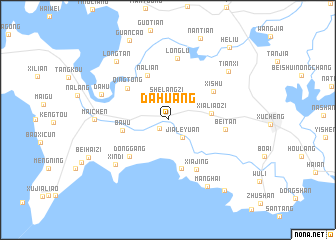 map of Dahuang
