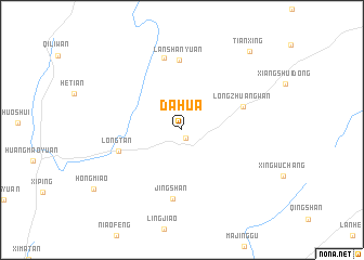 map of Dahua