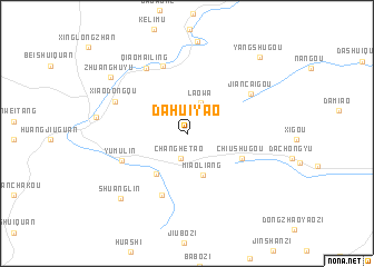 map of Dahuiyao