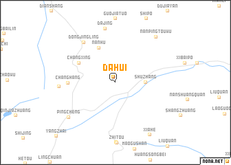 map of Dahui