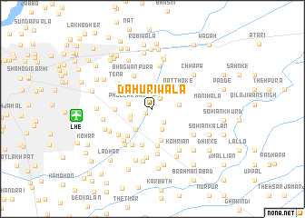 map of Dahurīwāla