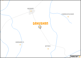 map of Dahushan