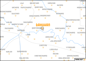 map of Dahuwan