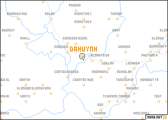 map of Da Huynh