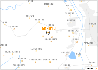 map of Dahuyu