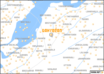 map of Dāhyārān