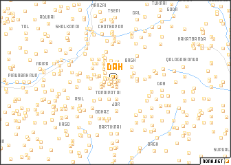 map of Dah
