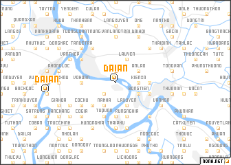 map of Ðại An