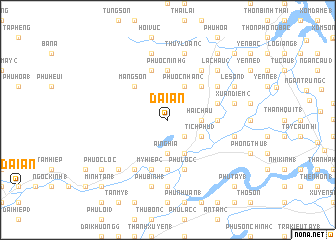 map of Ðại An