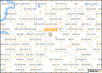 map of Daiāra