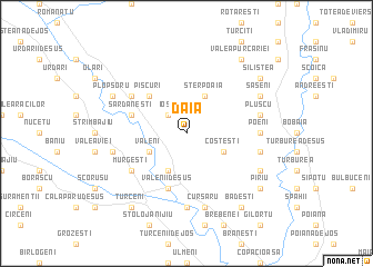 map of Daia