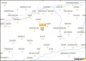 map of Daia