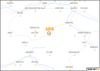 map of Daia