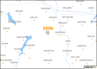 map of Daibu