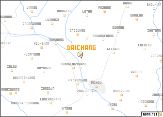 map of Daichang