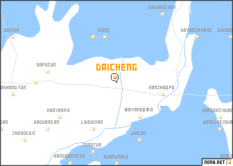 map of Daicheng