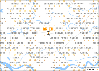 map of Ðại Chu