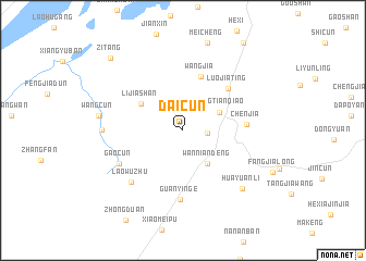 map of Daicun