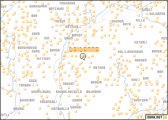 map of Daidanna