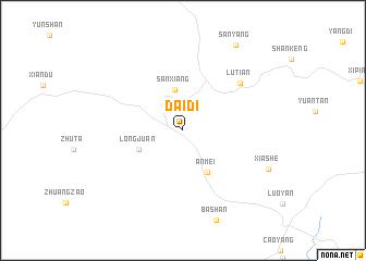 map of Daidi
