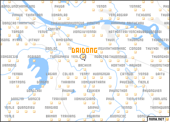 map of Ðại Ðồng