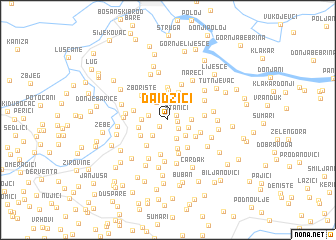 map of Daidžiči