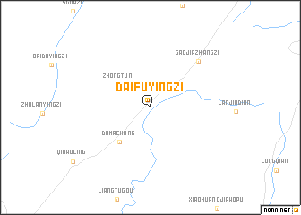 map of Daifuyingzi