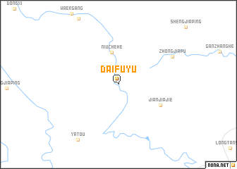 map of Daifuyu