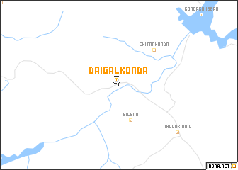 map of Daigalkonda