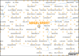 map of Daigelspoint