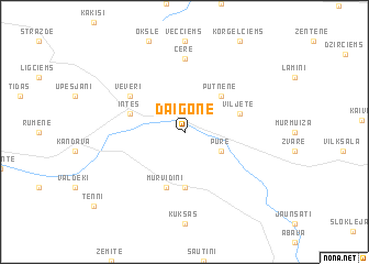 map of Daigone