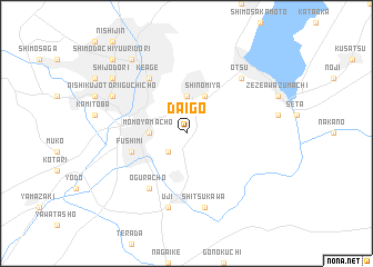 map of Daigo