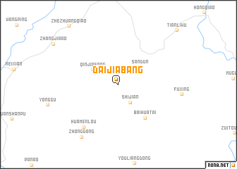 map of Daijiabang