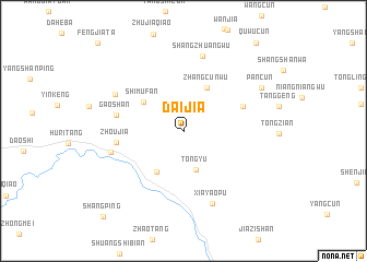 map of Daijia