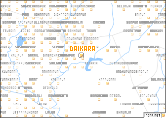 map of Daikāra