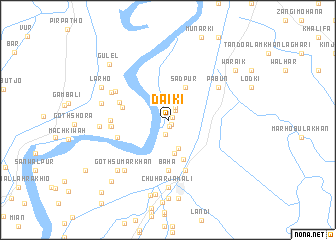 map of Daiki
