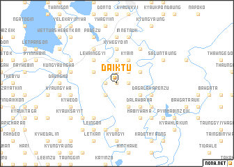 map of Daiktu