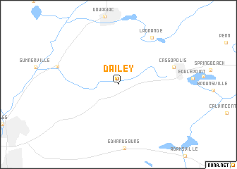 map of Dailey