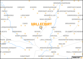 map of Daillecourt