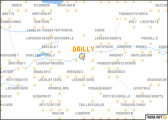 map of Dailly