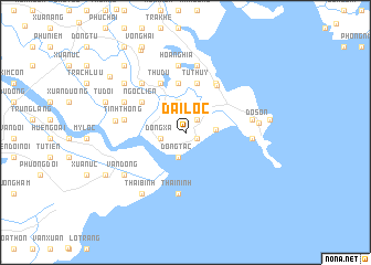 map of Ðại Lộc