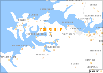 map of Dailsville