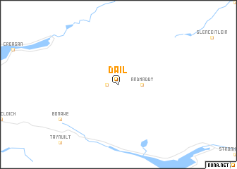 map of Dail