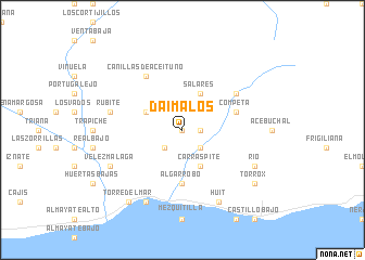 map of Daimalos