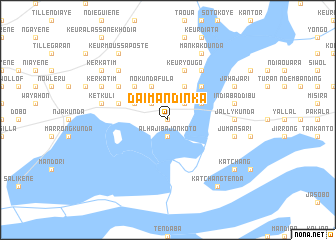 map of Dai Mandinka