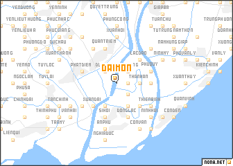 map of Ðài Mộn