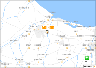 map of Daimon